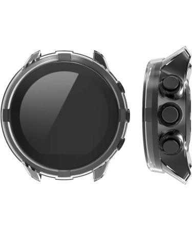 kwmobile 2-Pack Suunto 9/9 Baro/Spartan Sport Wrist HR Fitness Tracker Frame - TPU Silicone Cover - Transparent (Set of 2) - Buy Online on SooperMarket.com