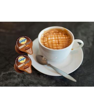 International Delight Creamer Singles 96 Count Variety Pack - French Vanilla, Irish Creme, Hershey's Chocolate Caramel, Mini Moos Half And Half - Includes Coffee Scoop/Bag Clip - Bulk Coffee Creamer - Buy Online on SooperMarket.com