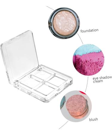 Mikinona 2pcs Empty Eyeshadow Palette Eyeshadow Palettes Makeup Containers Purple Eyeshadow Palette Blendable - Buy Online on SooperMarket.com