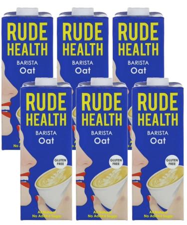 Rude Health Gluten Free Oat Barista Drink 1ltr (Pack of 6)