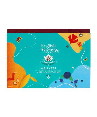 Shop ETS Organic Tea Gift Set - Wellness Sample Box with 12 Pyramid Bags for Birthdays Mother's Day Easter & Christmas - Buy Online on SooperMarket.com
