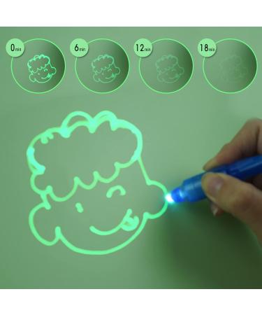 TOHETO Light Drawing Board for Kids A3+A5 - Educational Painting Writing Pad with Magic Pens for Toddlers - Perfect Christmas & Birthday Gift for Girls and Boys - Buy Online on SooperMarket.com