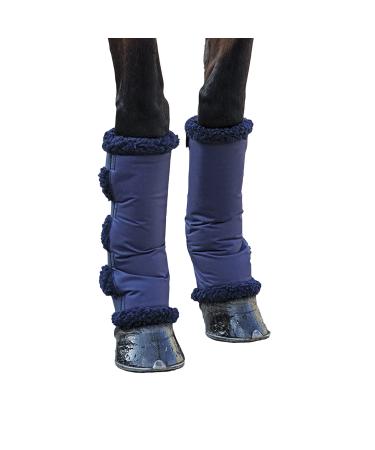 Shires Short Fleece Lined Travel Boots Pony