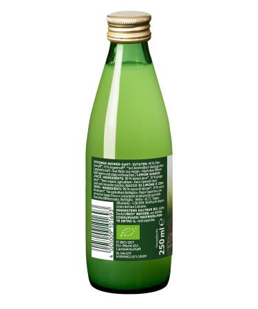 Biocentral Lemon Juice with Ginger 250ml | Organic Naturally Cloudy Juice | Sugar-Free Vitamin C | Perfect for Cocktails Baking & Cooking - Buy Online on SooperMarket.com