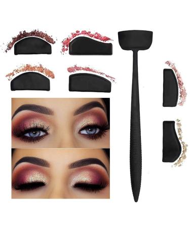 CRASE LINE KIT - 6 in 1 Silicone Eyeshadow Stamp & Applicator for Women | Quick & Easy Eye Makeup Tool for Beginners | Perfect for Lazy Eyeshadows - Buy Online on SooperMarket.com