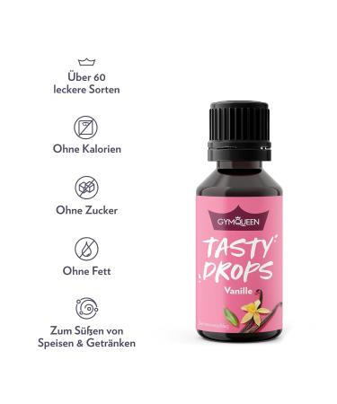 Buy GymQueen Tasty Drops - 3 Pack (30ml each) - Cookie Dough Cheesecake Caramel - Calorie-Free Flavor Enhancers - Top Seller - Buy Online on SooperMarket.com
