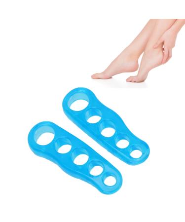 Toe Separators Reusable Gel Toe Stretcher Straightening Toes Stretcher Corrector for Overlapping Toes Hammer Toes Women and Men Correct Toe Straighteners(S)