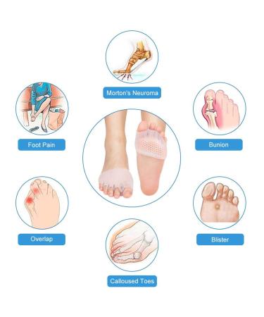 DOACT 3-Hole Bunion Corrector Protector with 5-Hole Big Toe Straighteners Gel Toe Separator Foot Splint Support for Hallux Valgus Overlapping Hammer Turf Bent Toe Day and - Buy Online on SooperMarket.com