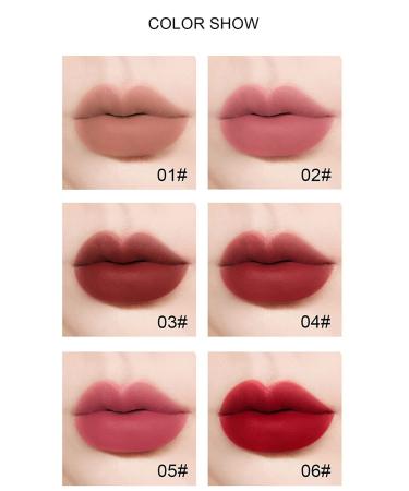 Lazy Quick Lipstick | Matt Liquid Long-Lasting & Waterproof | Effortless Beauty for Busy Lives (02#) - Buy Online on SooperMarket.com