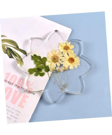 Operitacx Coaster Silicone Mold Resin Epoxy Flexible Silicone Coaster Mold Cup Mat Making Mold Manual Tool - Buy Online on SooperMarket.com
