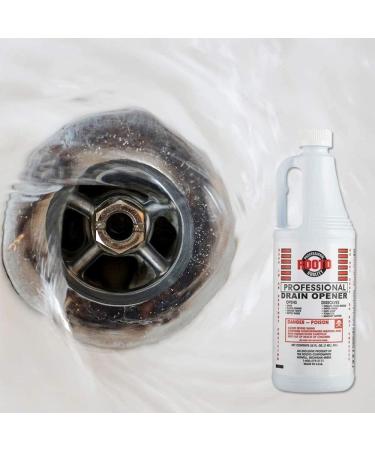 Rooto Professional Drain Opener | Deep Penetration & Fast Drain Opening | Dissolves Grease & Residues | Ideal for Homes Offices & Restaurants | International Shipping Available - Buy Online on SooperMarket.com