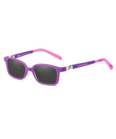 360 hinges TR90 computer glasses for children: blue light protective glasses for girls.Dlinding protection UV and computer / TV / tablet radiation protection glasses 5