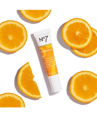 No7 Radiance+ Roll & Glow Eye Cream - Vitamin C + Caffeine Formula for Dark Circles & Puffiness - Buy Online on SooperMarket.com