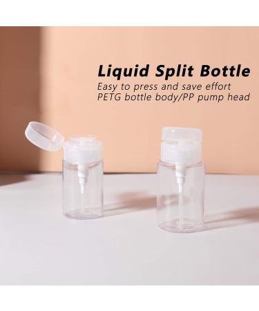 Travel Liquid Container Liquid Pump Bottle Cosmetics Dispenser Bottle High Quality Materials Travel for Nail Polish Alcohol Home - Buy Online on SooperMarket.com