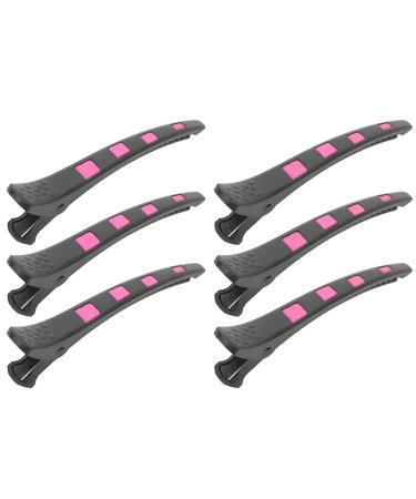 Duckbill Hair Clip Sectioning Clips Safe for Haircut for Applying Facial for Salon Hair Styling(Purple)