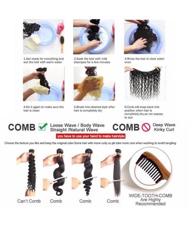 Beauty Queen 10A Brazilian Body Wave Human Hair Bundles - 20 22 24 Inch | 100% Unprocessed Virgin Remy Hair Extensions - Buy Online on SooperMarket.com