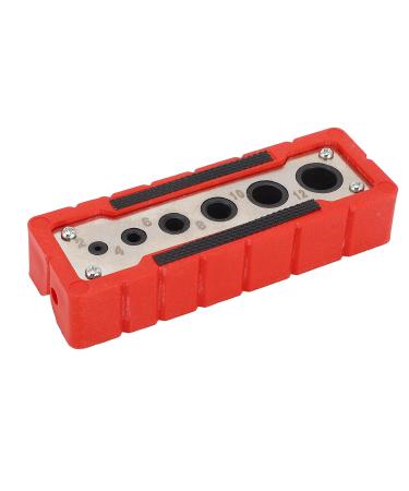Woodworking Drilling Guide High Speed Steel Portable Drill Guide Simple Operation Precise Drilling DIY - Buy Online on SooperMarket.com