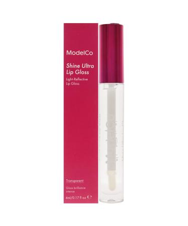 MODELCO Shine Ultra Lip Gloss - Shimmer-Infused Formula - Light-Reflecting And Hydrating - Long-Wear High-Shine Color And Volume - For Super Luscious Lips In Seconds - Transparent - 0.17 Oz