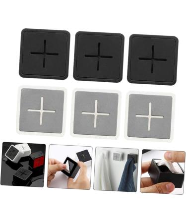 OSALADI 6pcs Towel Storage Plug Bath Towel Hook Metal Hangers Wall Hanger Kitchen Hook Nail Glue Rack - Buy Online on SooperMarket.com