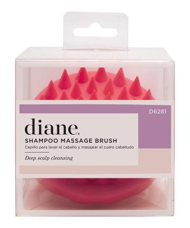 Diane Coral Large Shampoo Massage Brush - Scalp Massager for Ultimate Hair Care - Buy Online on SooperMarket.com