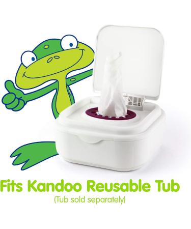 Kandoo Flushable Unscented Baby & Kids Wipes - Hypoallergenic Potty Training Cleansing Cloths - 48 Ct, Pack of 12 - Buy Online on SooperMarket.com