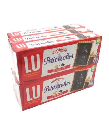 Lu Petit Ecolier Dark Chocolate Biscuits 150g x 6