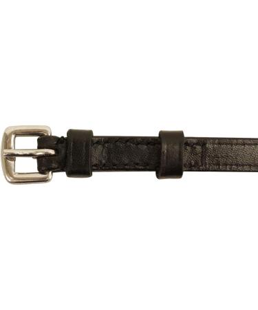 Derby Originals Premium English Leather Spur Straps - Childrens, Womens, Mens Sizes 14.5 - Black - Buy Online on SooperMarket.com