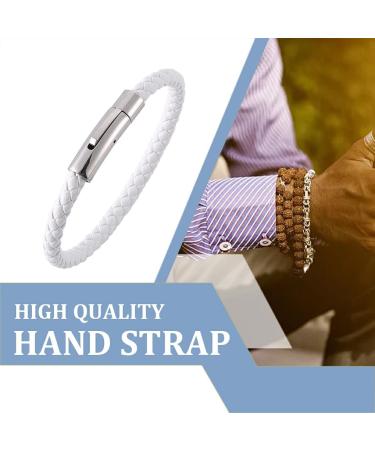 DSOUWEH Leather Wrist Decoration Bracelet Style Braided Bracelets Jewelry Decorative Bangle Dressing Daily Work Travel - Buy Online on SooperMarket.com