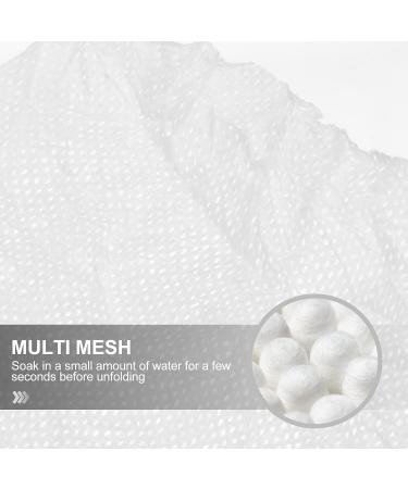 100pcs Compressed Travel Towel | Compact Face Towels for Outdoor Adventures - Buy Online on SooperMarket.com