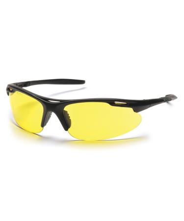 Pyramex Avante Safety Eyewear Black Frame/Amber Lens