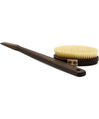 Fendrihan Boar Bristle Thermowood Bath Brush - Long Handle - Made in Germany - Buy Online on SooperMarket.com