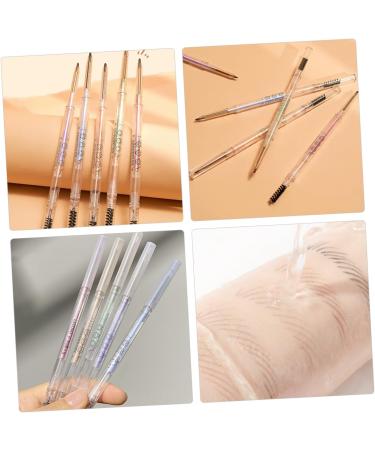 PLAFOPE 5pcs Ash Brown Eyebrow Pencil Brow Pencils Eyebrow Makeup Tools Thin Eyebrow Pencil Plastic - Buy Online on SooperMarket.com