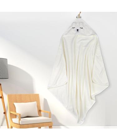 Zuimei Hooded Baby Towel - Soft Cute Animal Design for Newborns - Boy and Girl Birthday Gift - Bear Pattern - Buy Online on SooperMarket.com