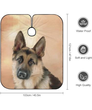 Shop Cute German Shepherd Dog Barber Cape | Professional Hair Cutting Apron for Kids - Buy Online on SooperMarket.com