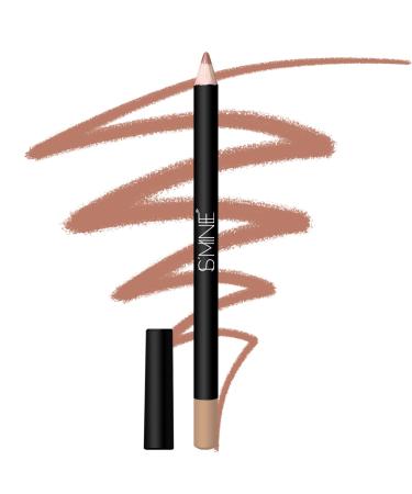 ISMINE One Light Brown Lip Liner, Professional Matte Lip Pencil Waterproof Long Lasting Smooth Natural Lip Liner 2# 02#