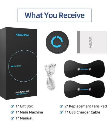 Keecham Tens Unit: Back Pain Relief Muscle Stimulator | Fast & Effective Pain Relief - Buy Online on SooperMarket.com