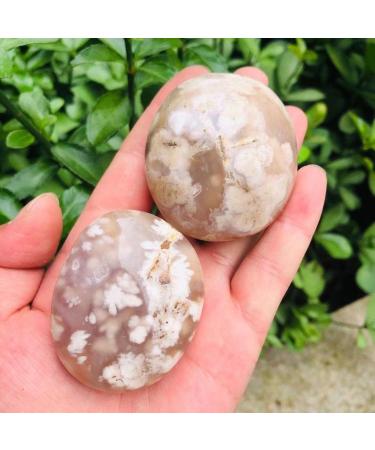 1pc 35g-260g Natural Polished Cherry Blossom Flower Agate Palm Stone forGifts Can be Used for (Color : 35g-55g) HOMEZHOU (Color : 110g-130g) - Buy Online on SooperMarket.com