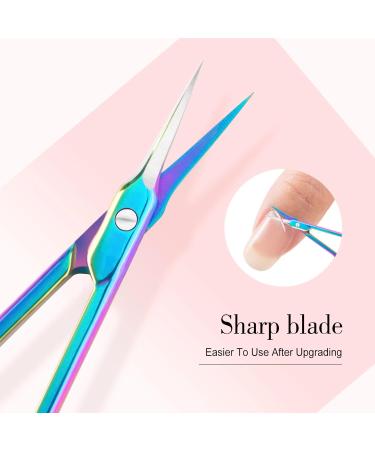 BNG Children's Groves: Professional Curved Cheeky Shears for Men & Women - Stainless Steel Nail Skin Pliers Remover Scissors for Pedicure & Manicure (Purple) - Buy Online on SooperMarket.com