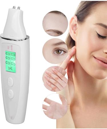 Facial Skin Tester Smart Skin Detector Pen Portable for Home Beauty Salon (White) - Buy Online on SooperMarket.com