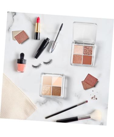 Gogogmee 10pcs Boxes Eye Shadow Box Highlighter Makeup Eyeshadow 4 Grid Foundation Blush Empty Make up Sample - Buy Online on SooperMarket.com