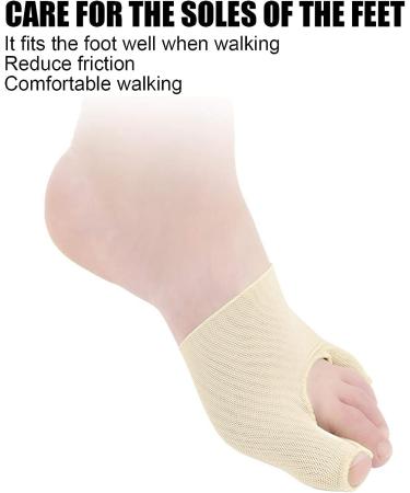 Bunion Corrector 2 Pairs - Elastic Big Toe Separators for Bunion Relief and Overlapping Toe - Hallux Valgus Sleeve Foot Care Tool (S) - Buy Online on SooperMarket.com