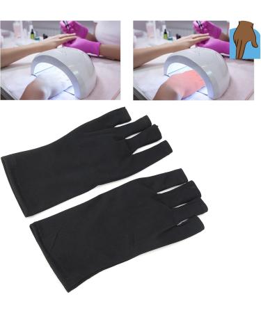 Anti UV Glove LED Nail Art Curing Lamp UV Protection Glove Nail Art Skin Care Glove 1 Pair (CaCaCook86bx3uwm40-11) - Buy Online on SooperMarket.com