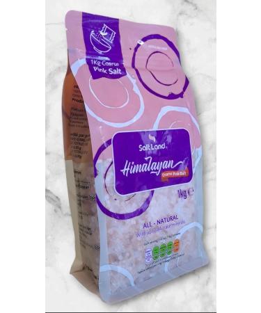 Himalayan Rose Pink Coarse salt | 1 KG | Coarse Salt | - Buy Online on SooperMarket.com