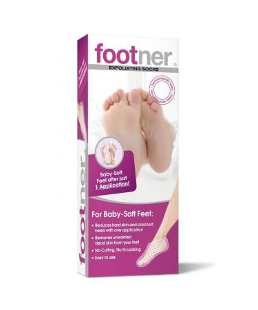 Footner Exfoliating Socks 1 Pair - 3 Pack