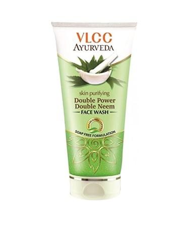 VLCC Skin Purifying Double Power Double Neem Facewash- 100 ml(Pack of 2)