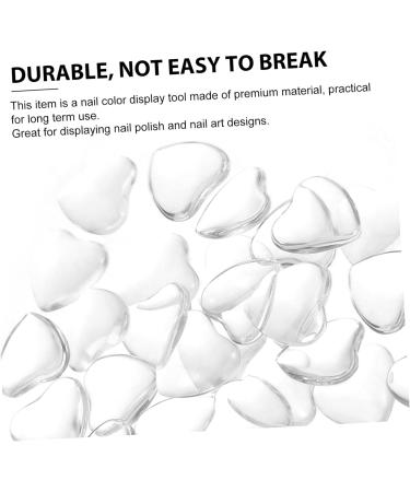 Beavorty 90 pcs Nail glass color card nail art painting holder manicure color showing beads nail color beads nail varnish color chart clear beads Nail Art Display Holder nail polish easel - Buy Online on SooperMarket.com