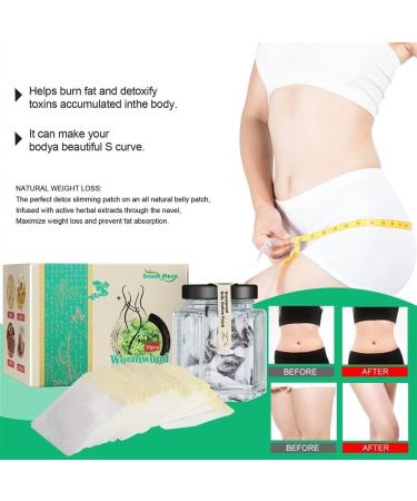 Moxibustion Belly Button Patch Natural Herbal Abdomen Waist Path(30Pcs/Box) (Color : 2pcs) - Buy Online on SooperMarket.com