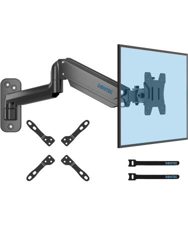 BONTEC Monitor Wall Mount Bracket for 13 to 42 Inch Screens - Black
