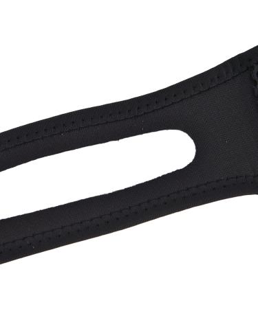 Adjustable Snoring Stop Belt Chin Strap - Black Nylon for Men and Women - Bedroom and Office Sleep Aid - Buy Online on SooperMarket.com