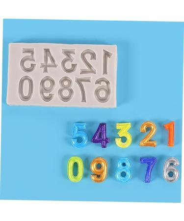 Alipis 2pcs Candle Molds Silicone Molds Baking Fondant Molds Silicone Cake Molds for Baking Tray 3D Fudge - Buy Online on SooperMarket.com
